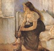 Edvard Munch Morning oil painting artist